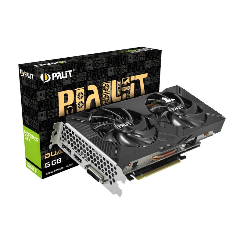 PALIT GeForce GTX 1660 Ti Dual 6GB GDDR6 OC EDITION Graphics Card - Laggy